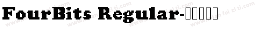 FourBits Regular字体转换